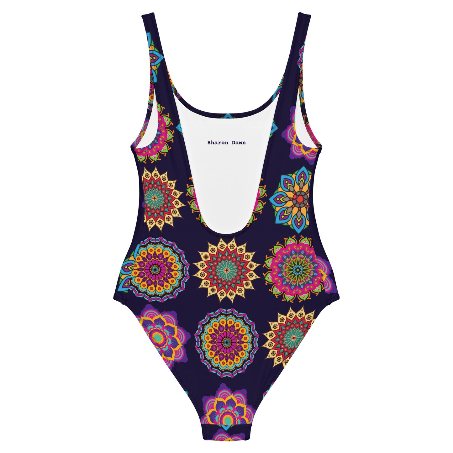 Kaleidoscope Mandala - One-Piece Swimsuit ~ Sharon Dawn Collection (Sale Price: $60.99 CAD)