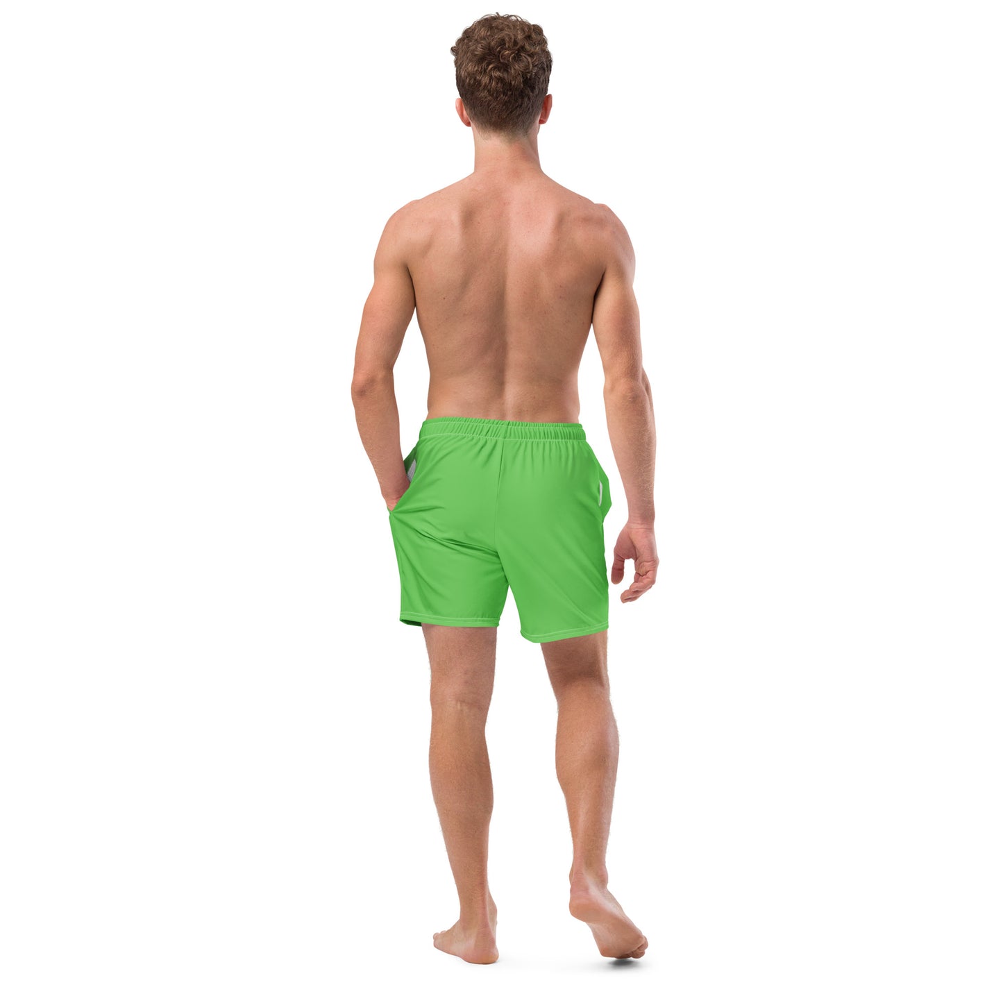 Scooter - Men's swim trunks ~ Sharon Dawn Collection