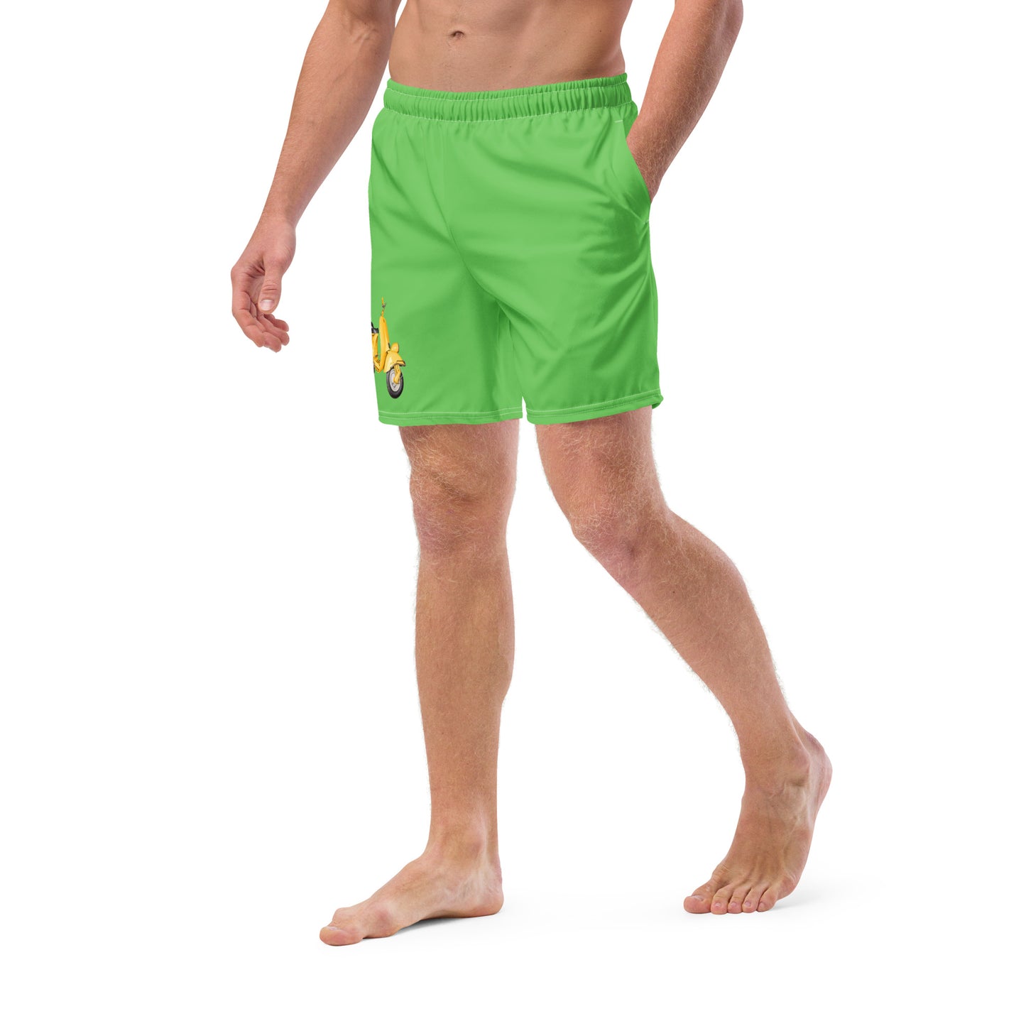 Scooter - Men's swim trunks ~ Sharon Dawn Collection