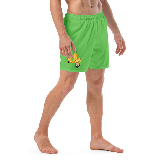 Scooter - Men's swim trunks ~ Sharon Dawn Collection