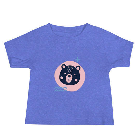 Bear Cub - Baby Jersey Short Sleeve Tee ~ Sharon Dawn Collection