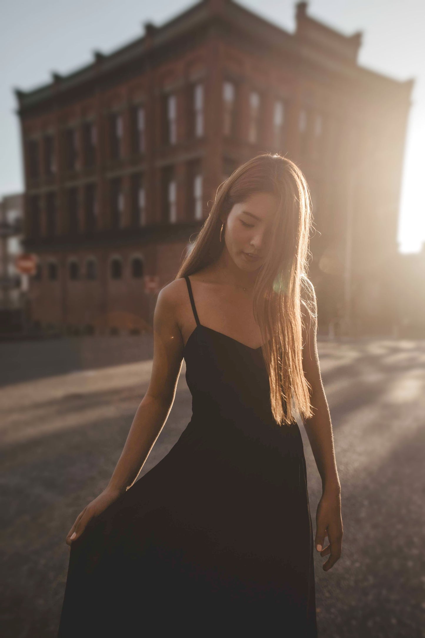 Evalina Dress | Black ~ Made in Bali/Designed in Victoria, BC