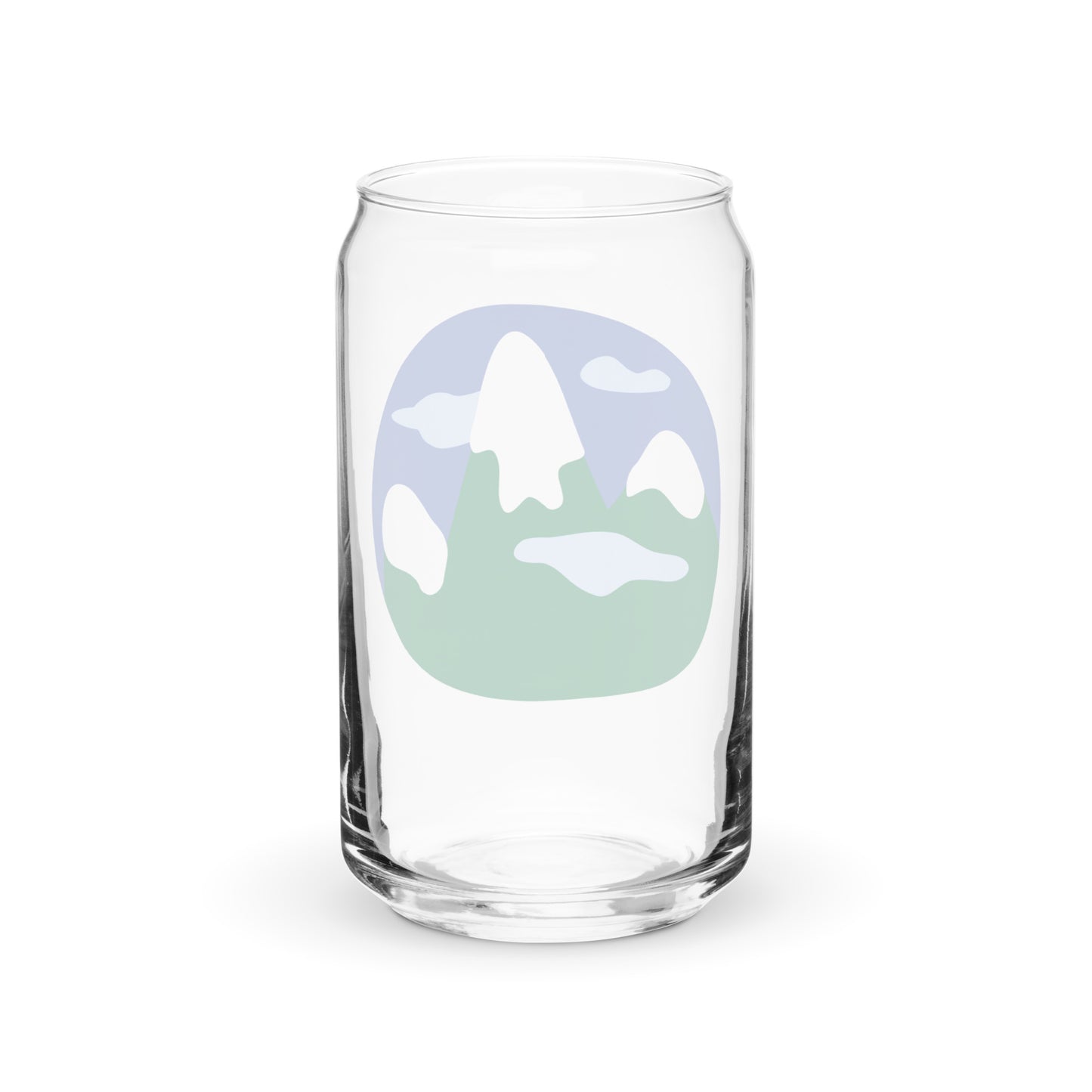 Mountains - Can-shaped glass ~ Sharon Dawn Collection