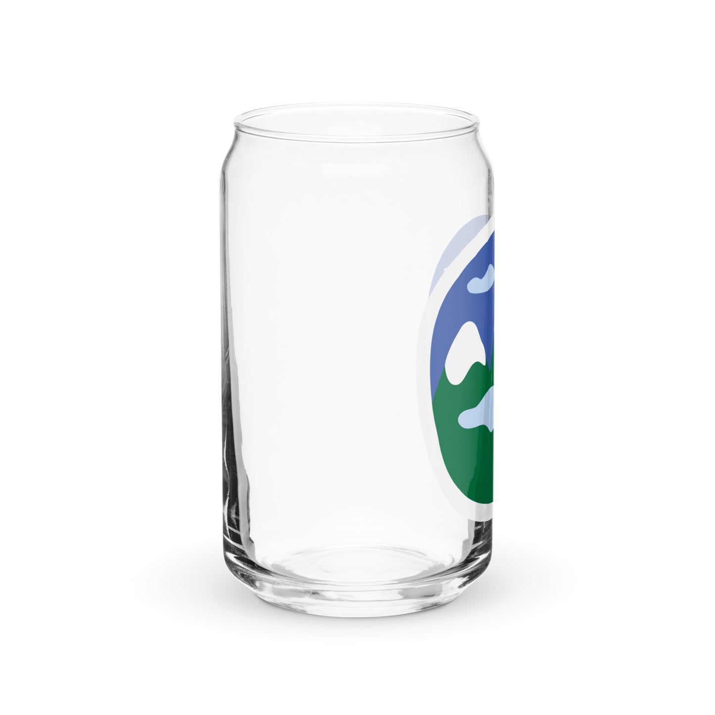 Mountains - Can-shaped glass ~ Sharon Dawn Collection