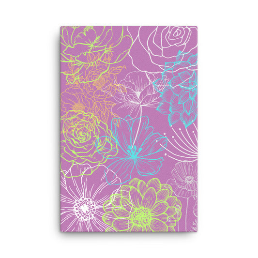 Floral Morning - Canvas ~ Sharon Dawn Collection