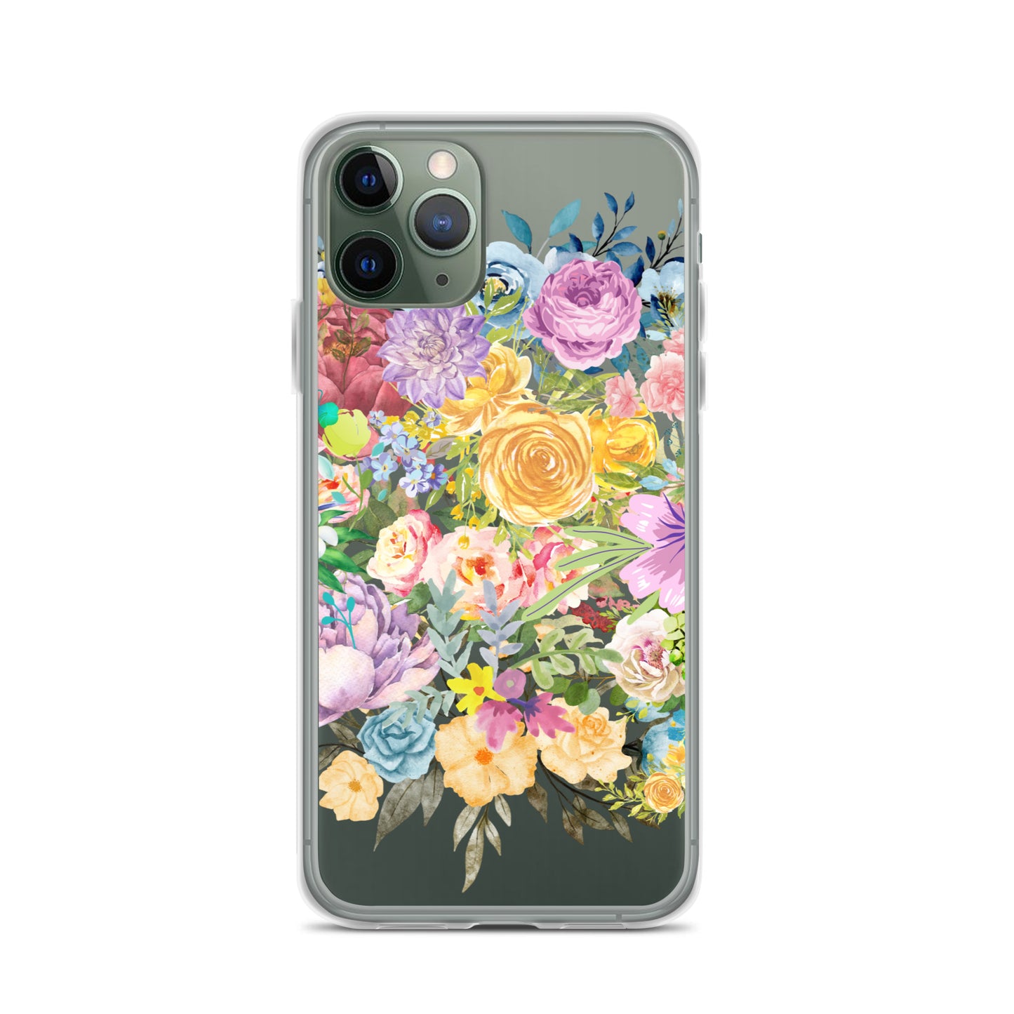 Floral Collage - Clear Case for iPhone® ~ Sharon Dawn Collection