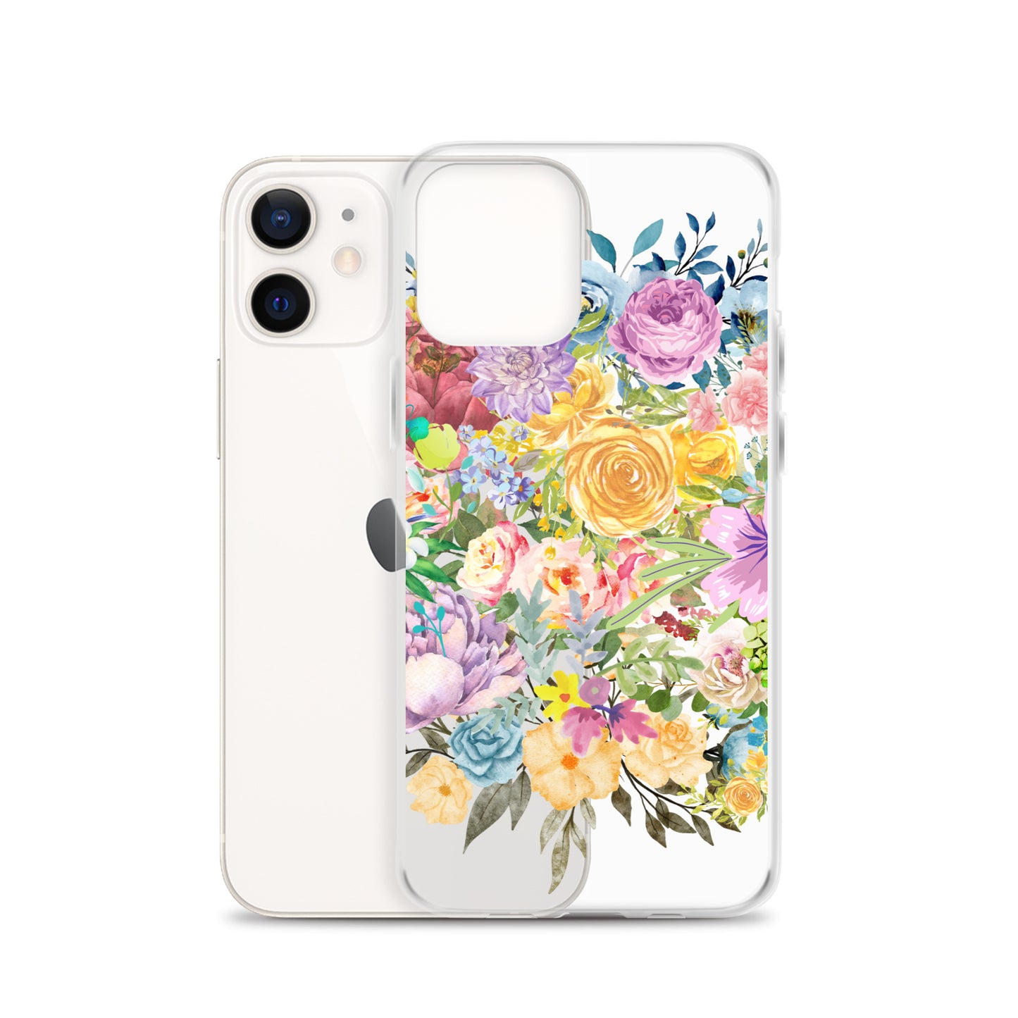Floral Collage - Clear Case for iPhone® ~ Sharon Dawn Collection