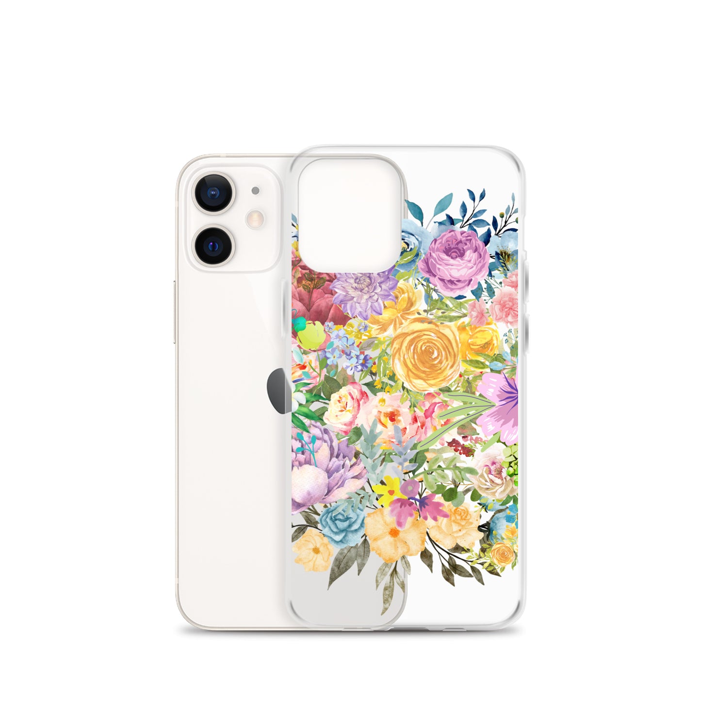 Floral Collage - Clear Case for iPhone® ~ Sharon Dawn Collection