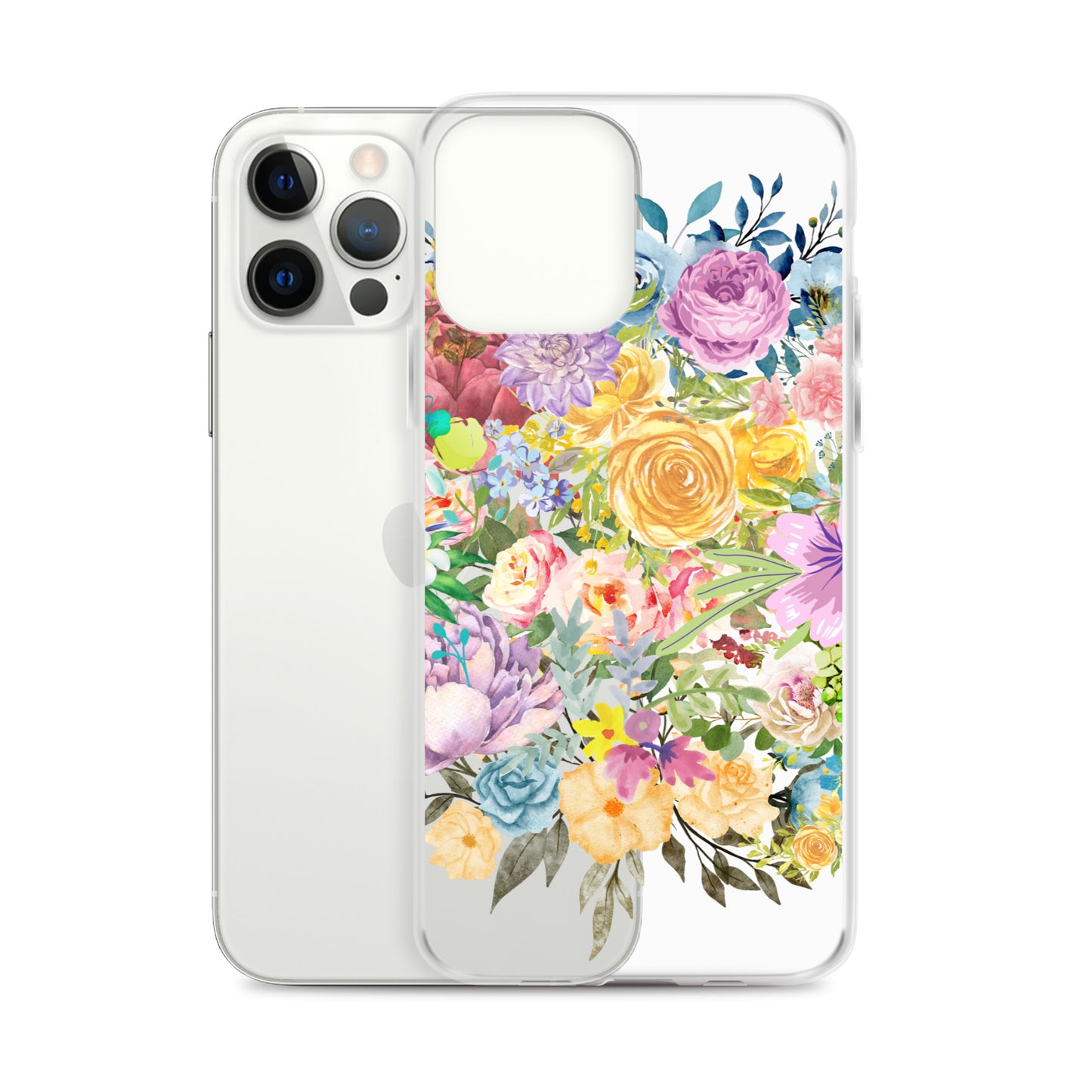 Floral Collage - Clear Case for iPhone® ~ Sharon Dawn Collection