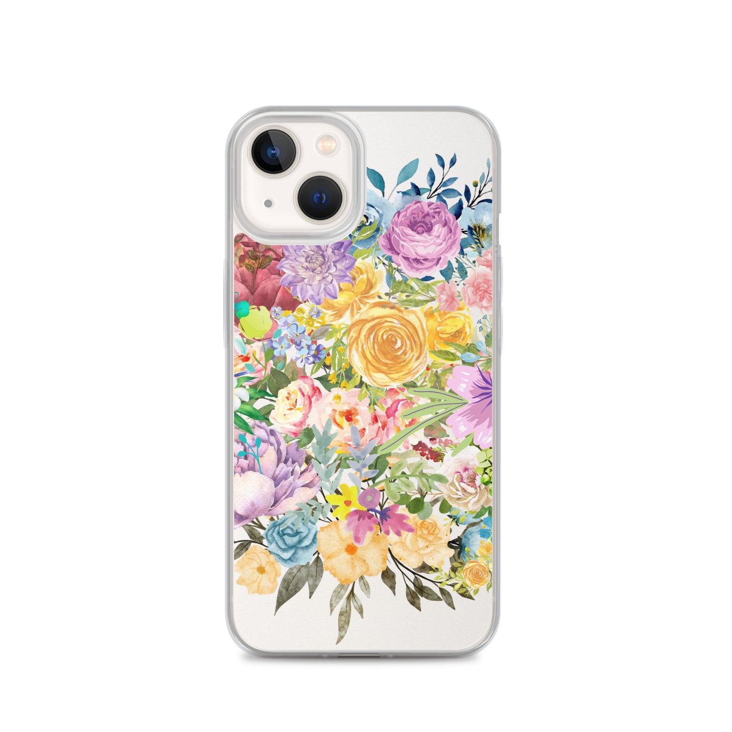 Floral Collage - Clear Case for iPhone® ~ Sharon Dawn Collection