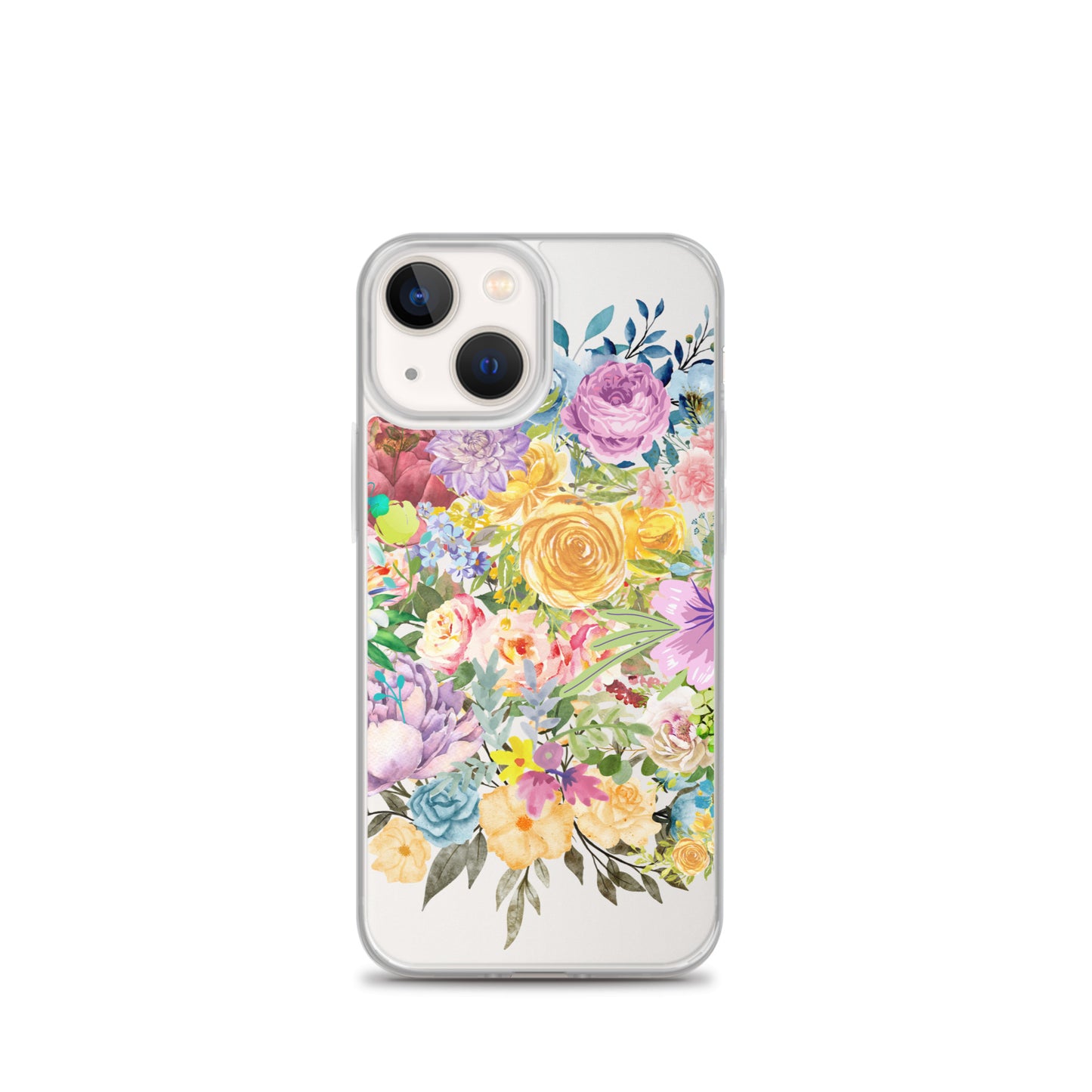 Floral Collage - Clear Case for iPhone® ~ Sharon Dawn Collection
