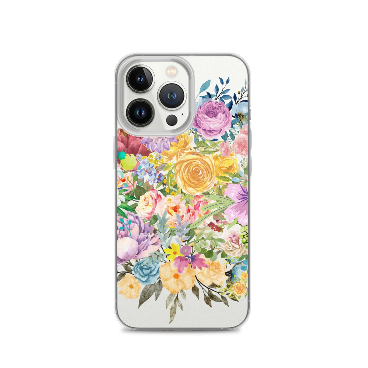 Floral Collage - Clear Case for iPhone® ~ Sharon Dawn Collection