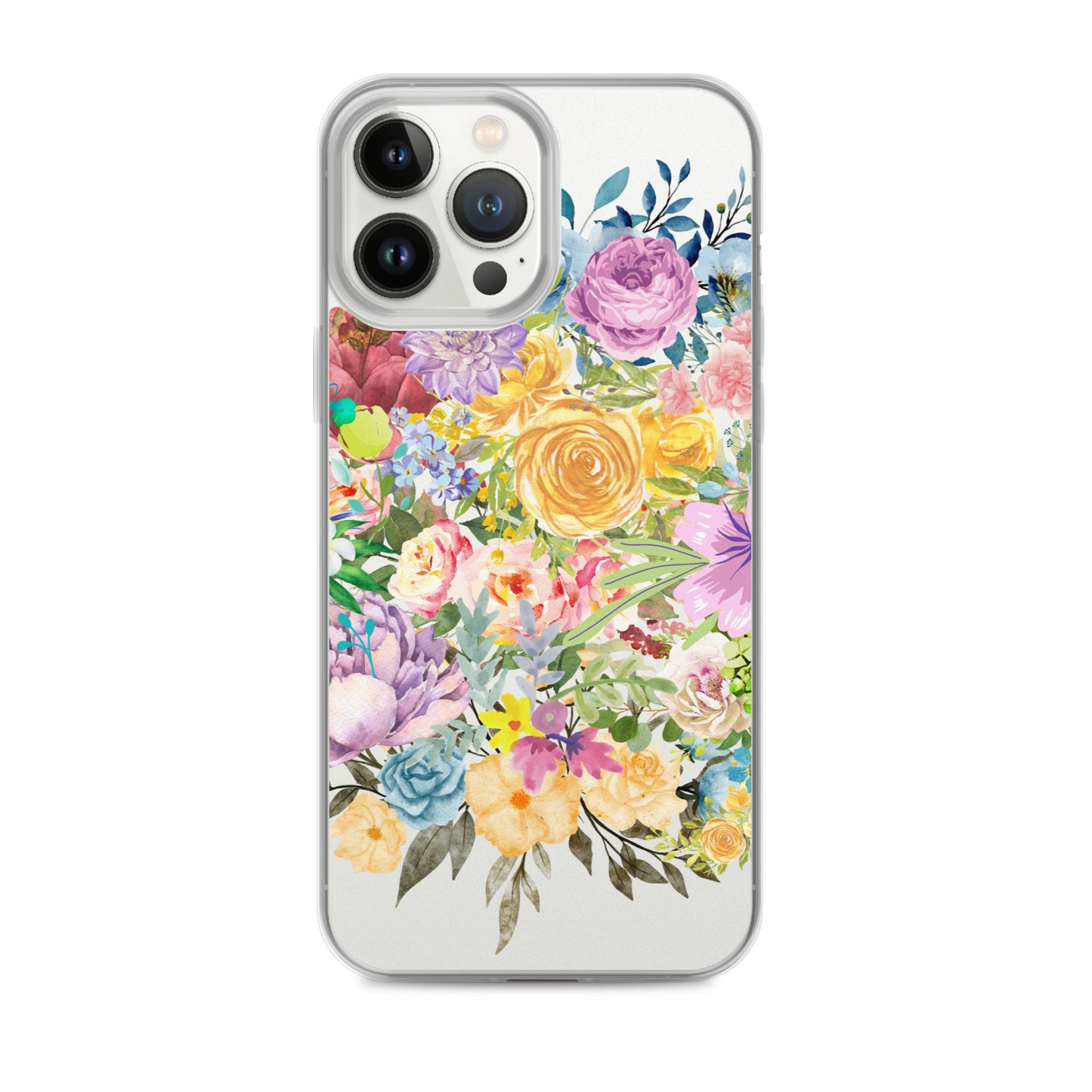 Floral Collage - Clear Case for iPhone® ~ Sharon Dawn Collection