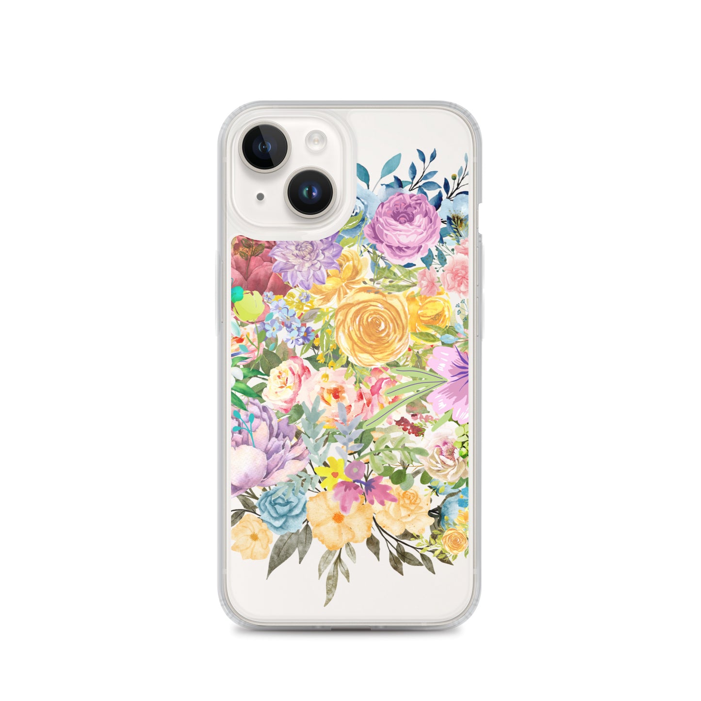 Floral Collage - Clear Case for iPhone® ~ Sharon Dawn Collection