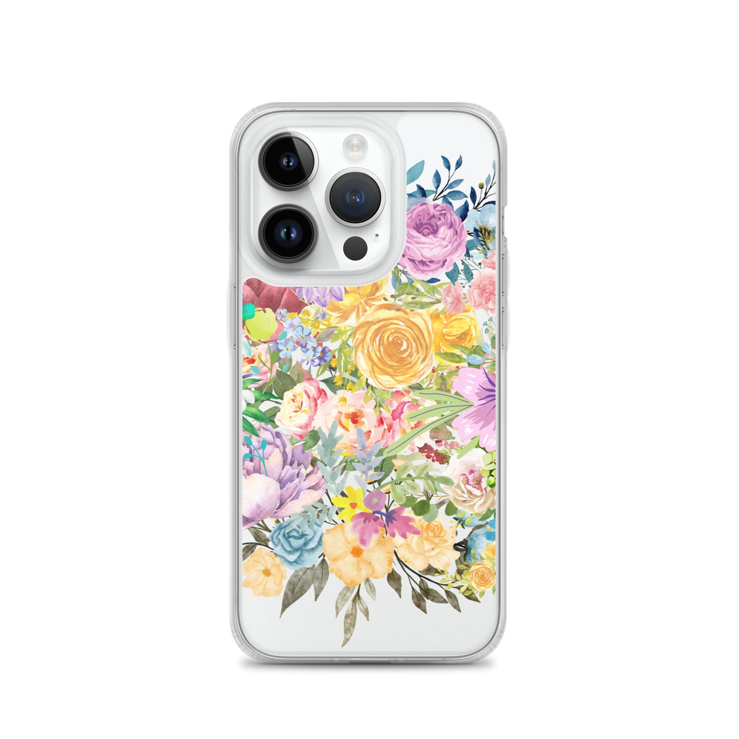 Floral Collage - Clear Case for iPhone® ~ Sharon Dawn Collection