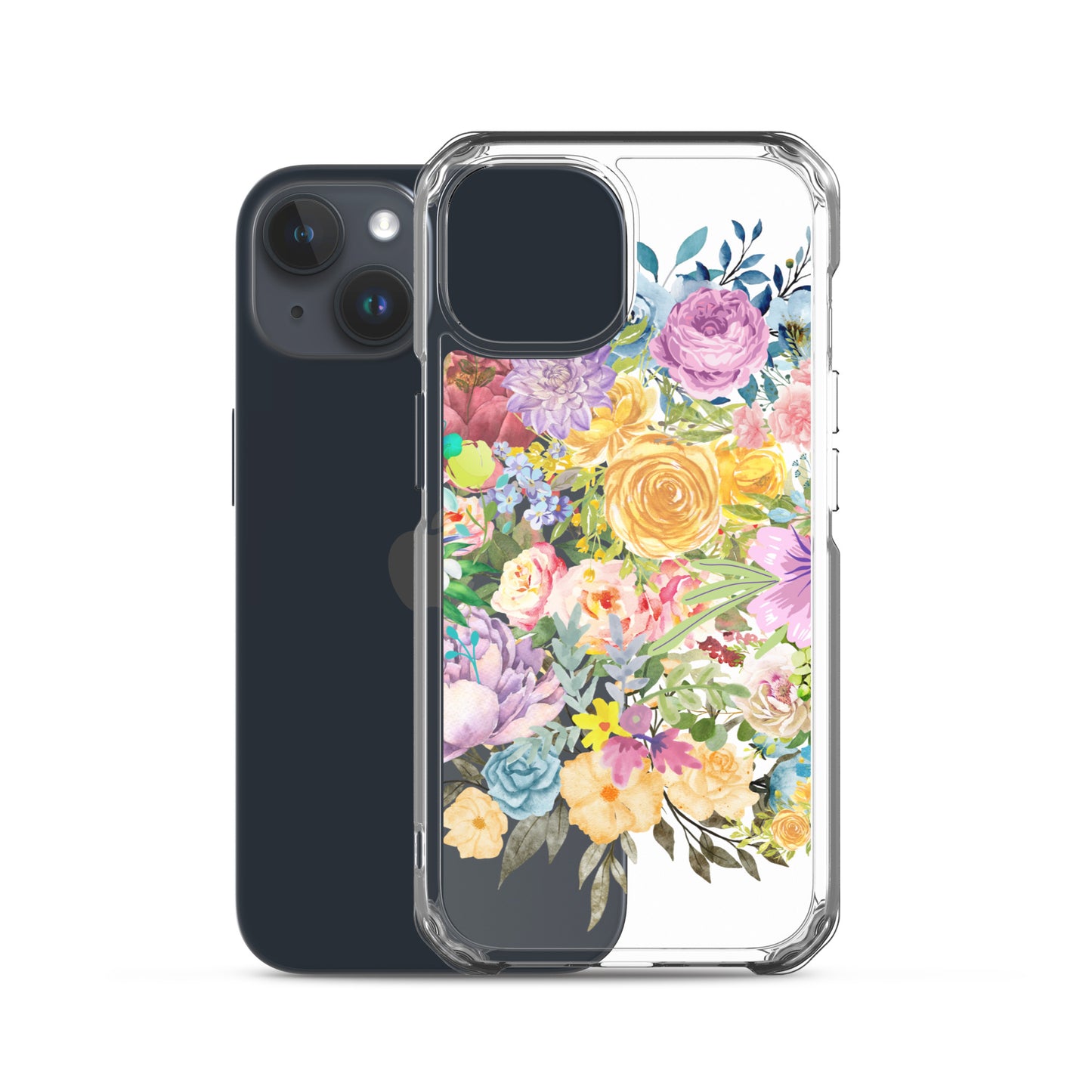 Floral Collage - Clear Case for iPhone® ~ Sharon Dawn Collection