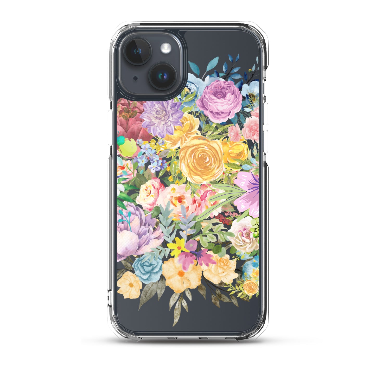 Floral Collage - Clear Case for iPhone® ~ Sharon Dawn Collection