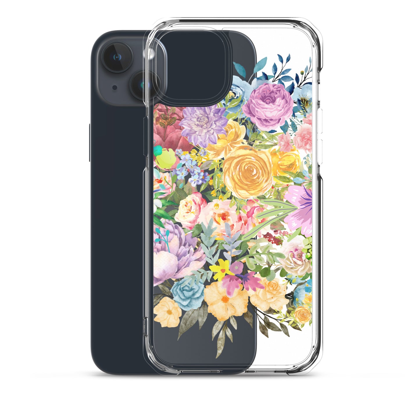 Floral Collage - Clear Case for iPhone® ~ Sharon Dawn Collection
