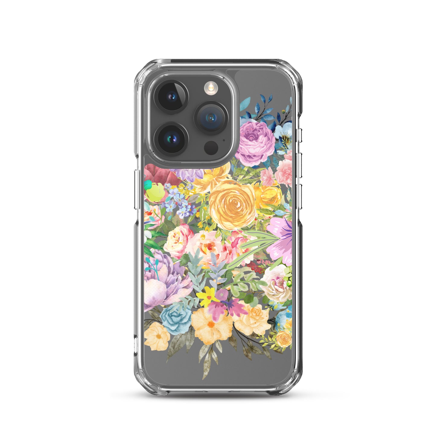 Floral Collage - Clear Case for iPhone® ~ Sharon Dawn Collection