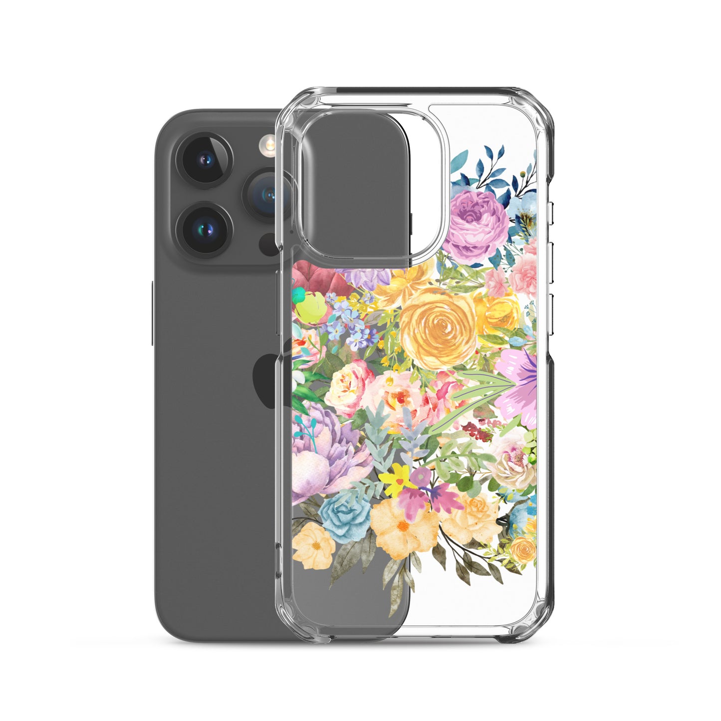 Floral Collage - Clear Case for iPhone® ~ Sharon Dawn Collection