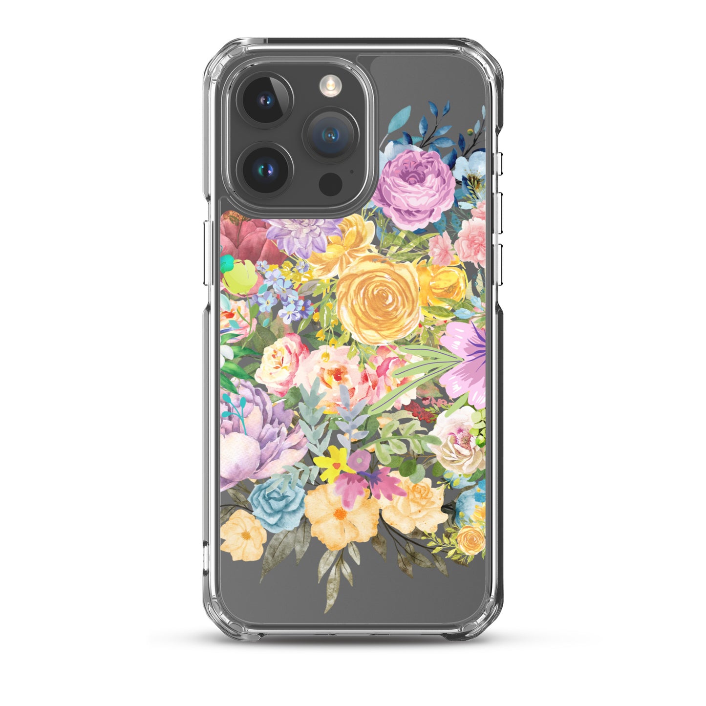 Floral Collage - Clear Case for iPhone® ~ Sharon Dawn Collection