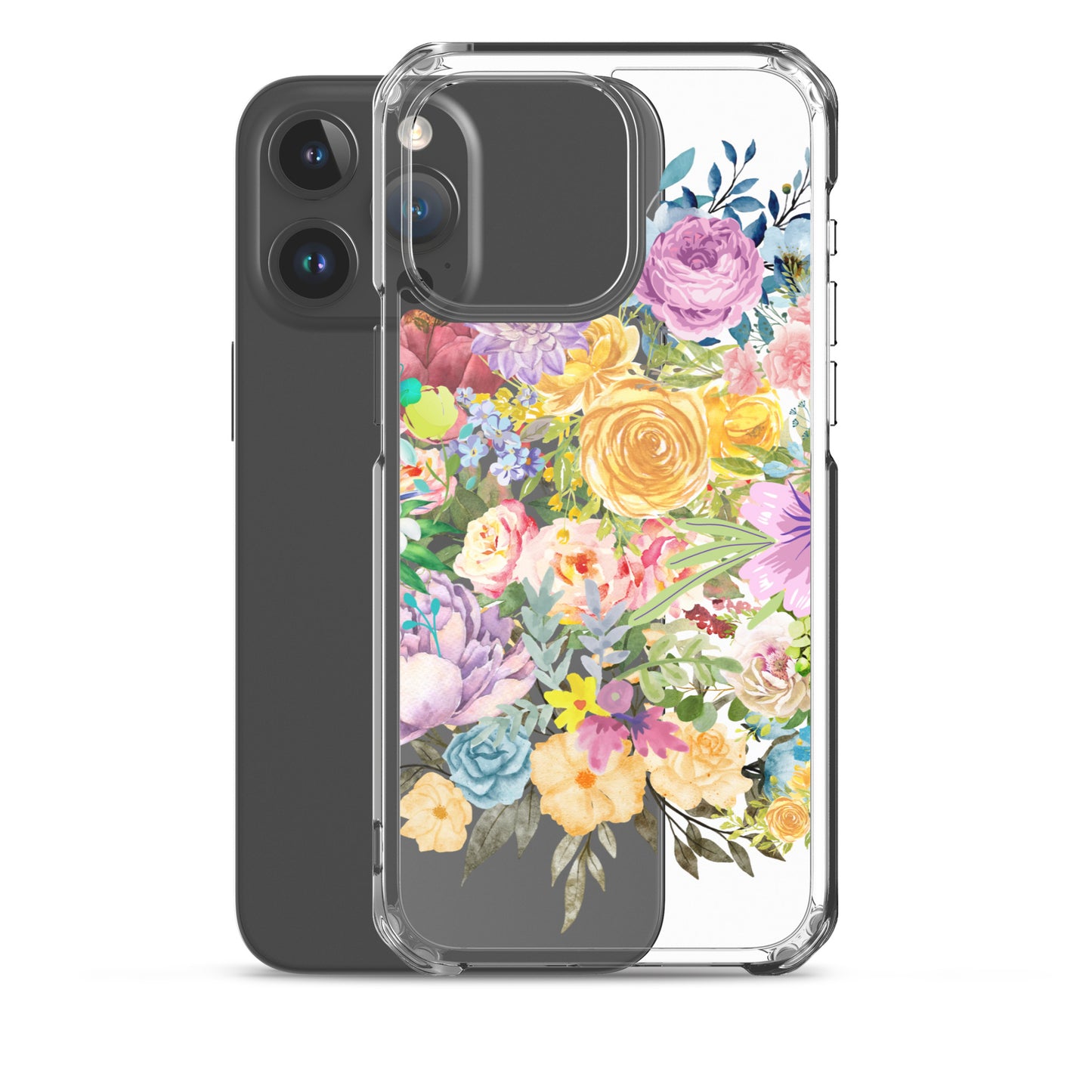 Floral Collage - Clear Case for iPhone® ~ Sharon Dawn Collection