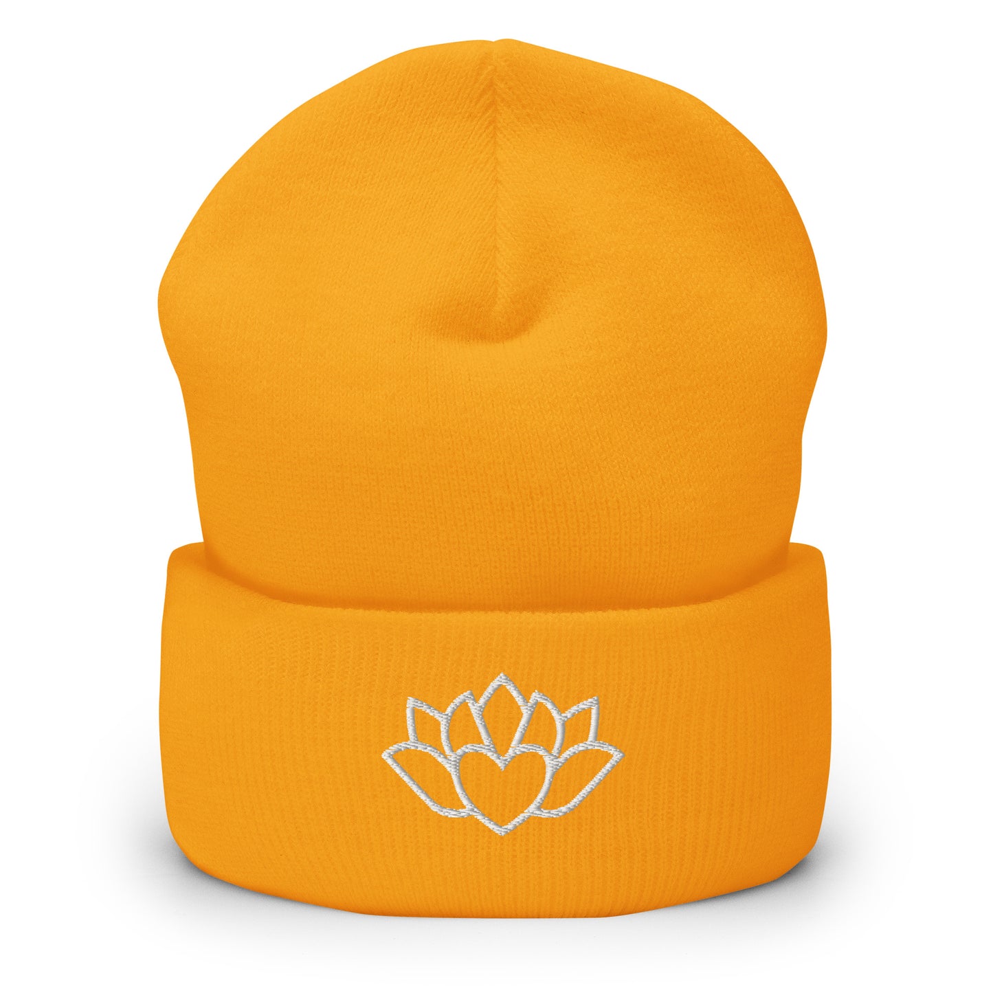 Flower Heart - Cuffed Beanie ~ Sharon Dawn Collection (Sale Price: $34.99 CAD)