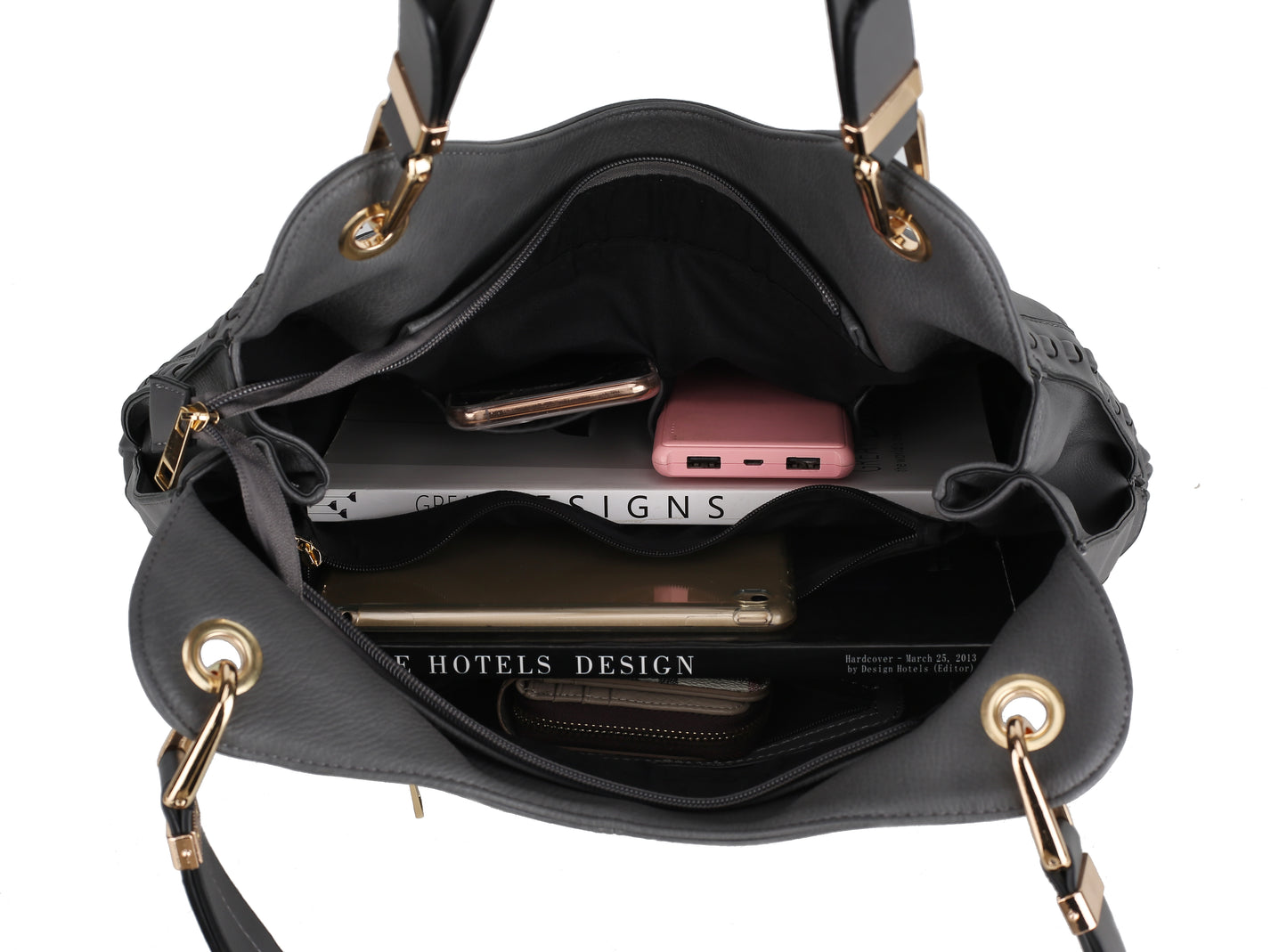 Carla Shoulder or Cross-body Bag - Premium Vegan Leather (Sale Price: $99.45 CAD)