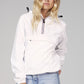 White Quarter Zip Packable Rain Jacket SuccessActive (Sale Price: $119.84 CAD)