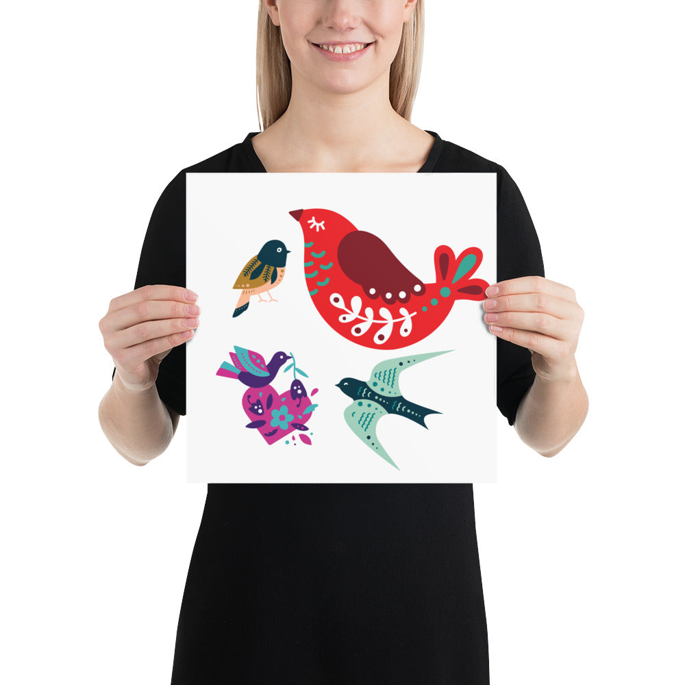 Birds - Poster ~ Sharon Dawn Collection