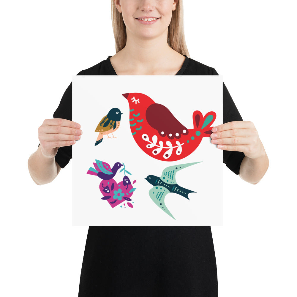 Birds - Poster ~ Sharon Dawn Collection
