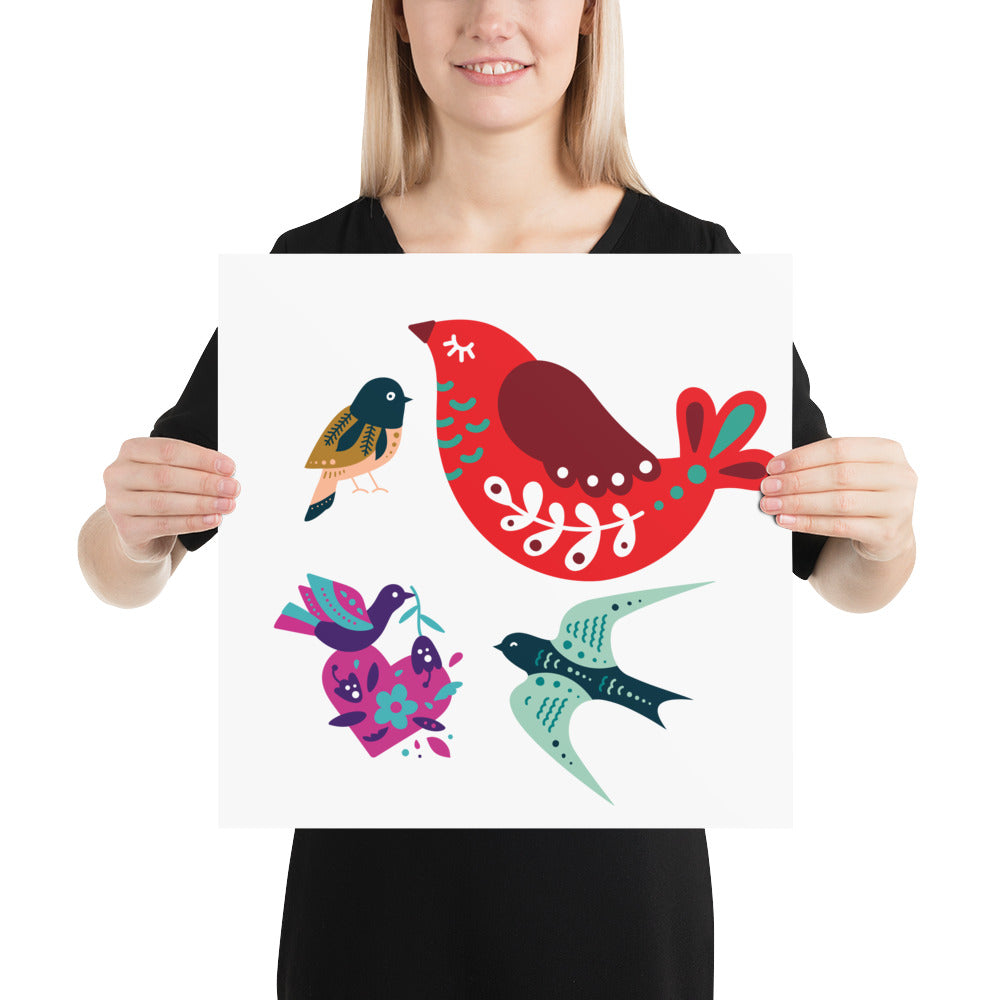 Birds - Poster ~ Sharon Dawn Collection