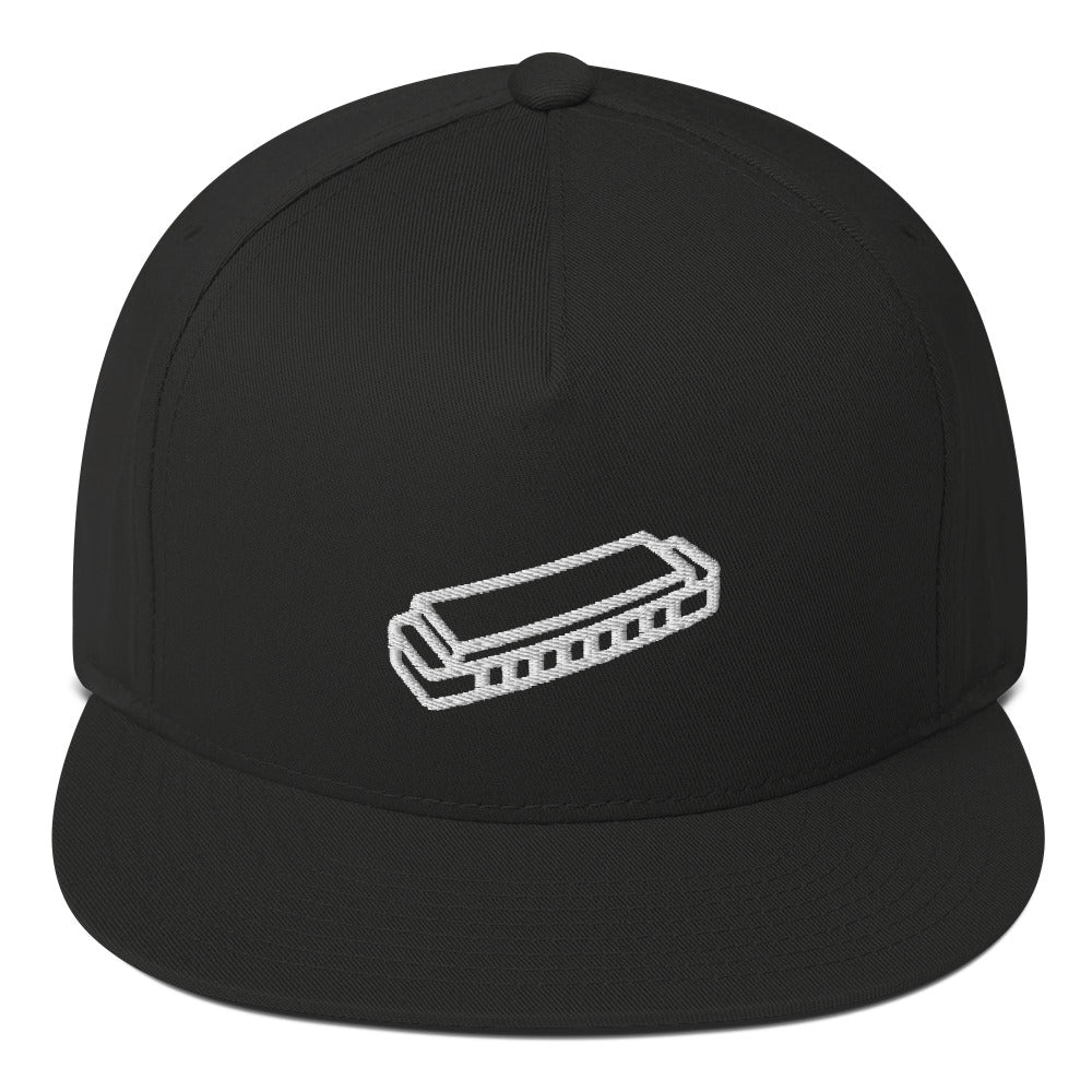 Harmonica - Flat Bill Cap ~ Sharon Dawn Collection