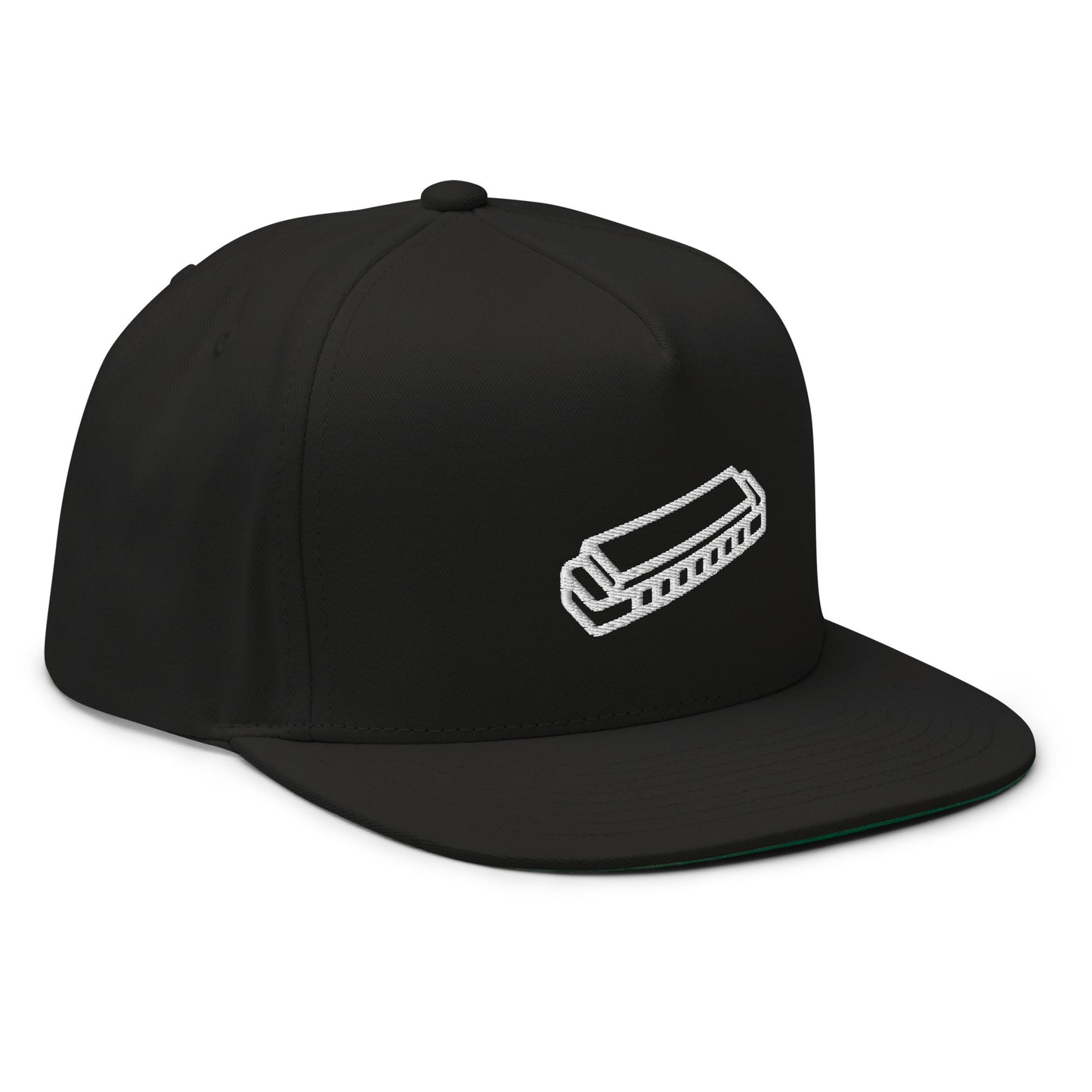 Harmonica - Flat Bill Cap ~ Sharon Dawn Collection