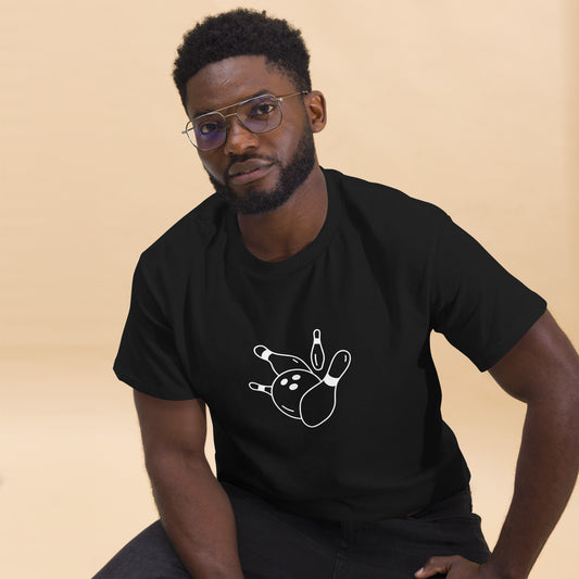 Bowling - Men's classic tee ~ Sharon Dawn Collection (Sale Price: $34.99 CAD)