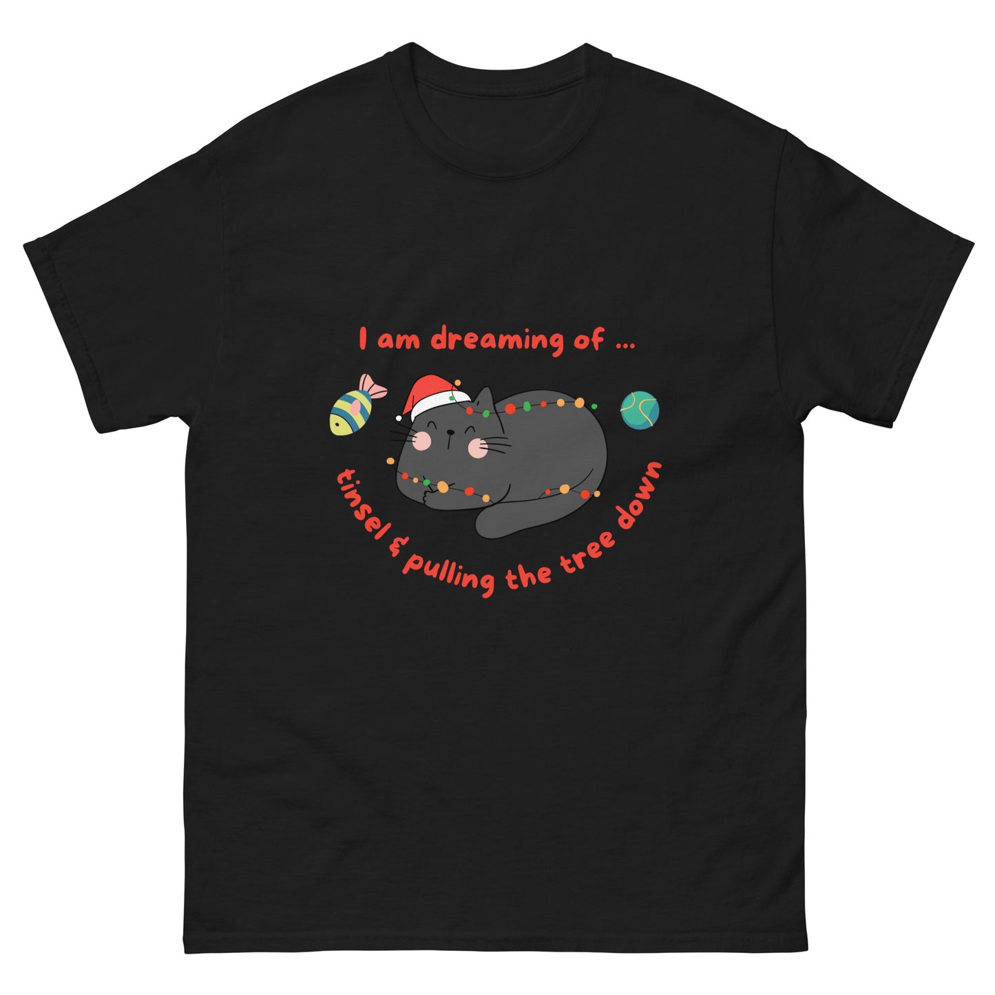 Dreaming Cat - Men's classic tee - 100% Cotton ~ Sharon Dawn Collection (Sale Price: $47.99 CAD)