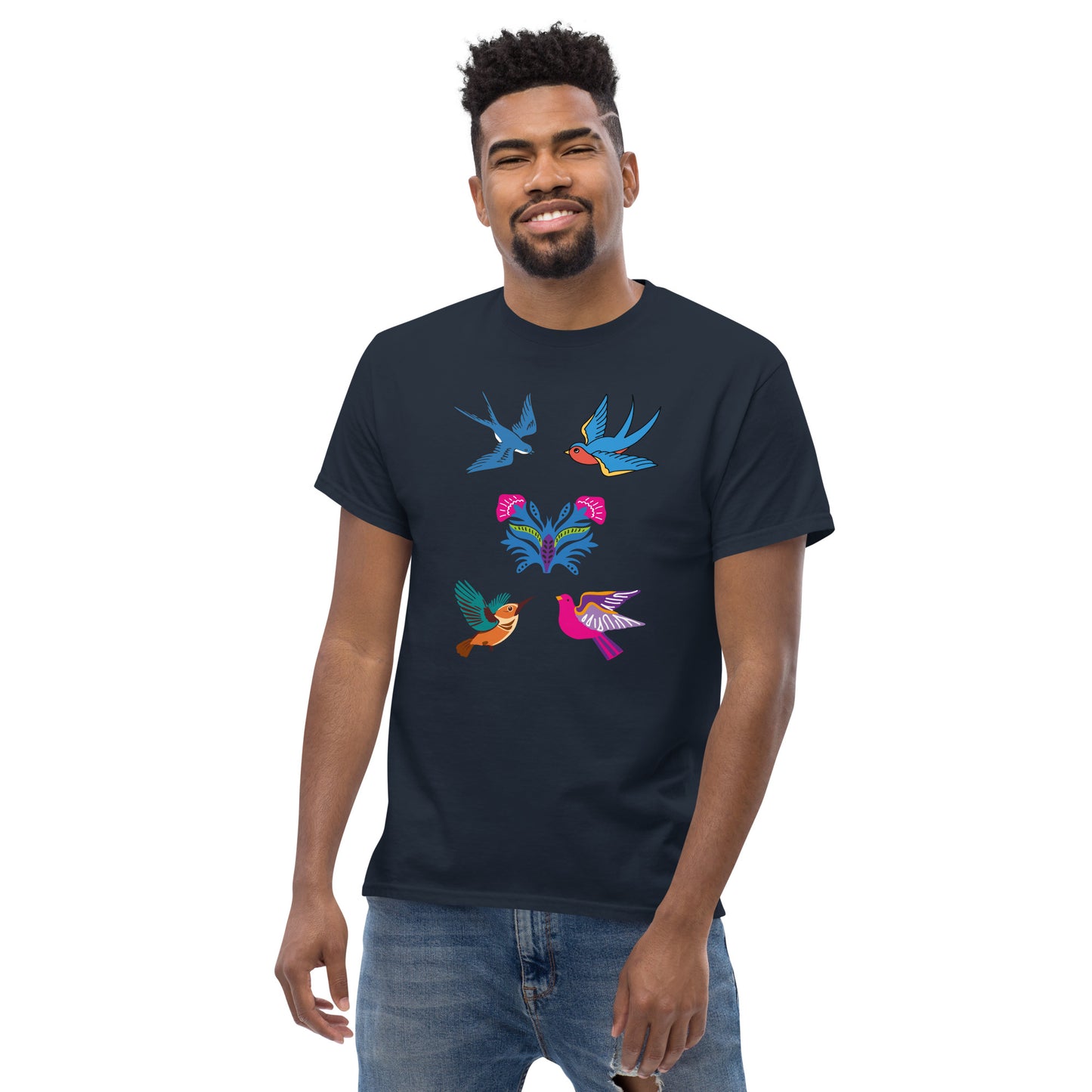 Birds of a Feather - Men's classic tee (100% Cotton) ~ Sharon Dawn Collection (Sale Price: $44.20 CAD)