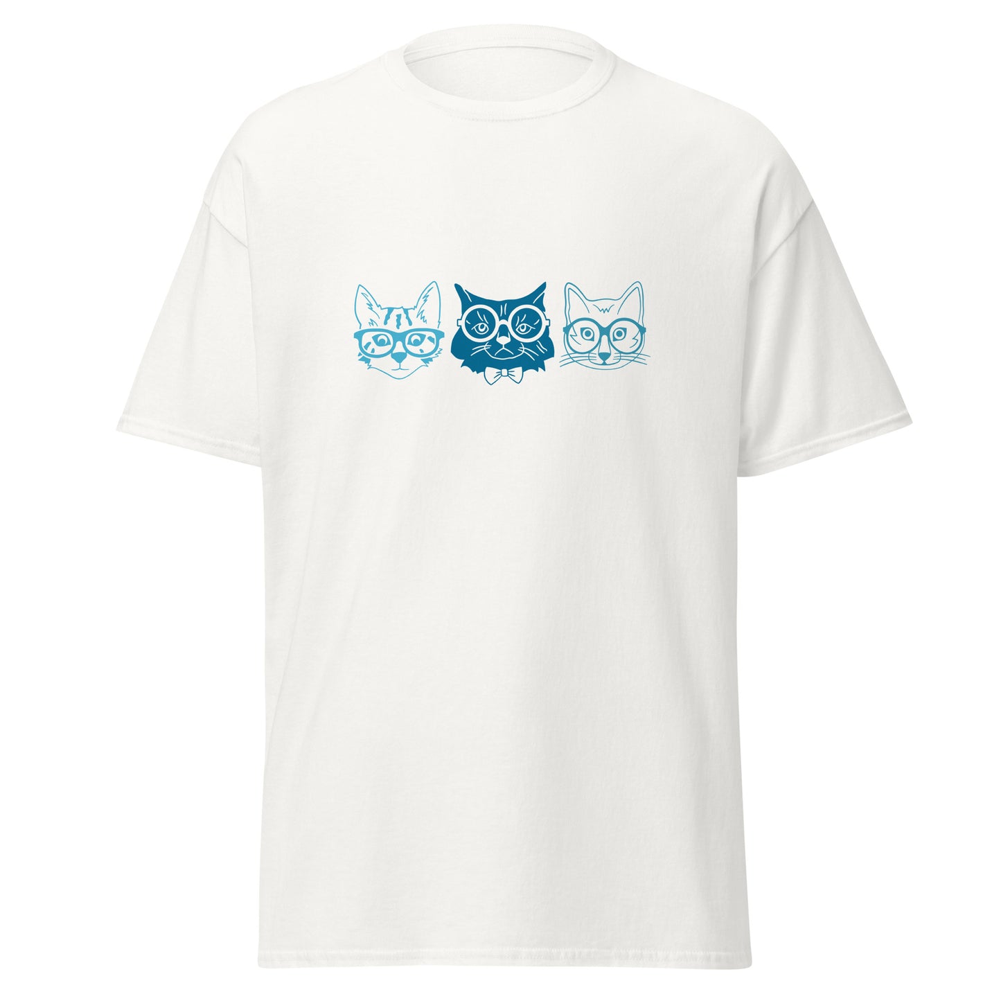 Cats in Glasses - Men's classic tee ~ Sharon Dawn Collection (Sizes: S-5XL) (Sale Price: $44.19 CAD)