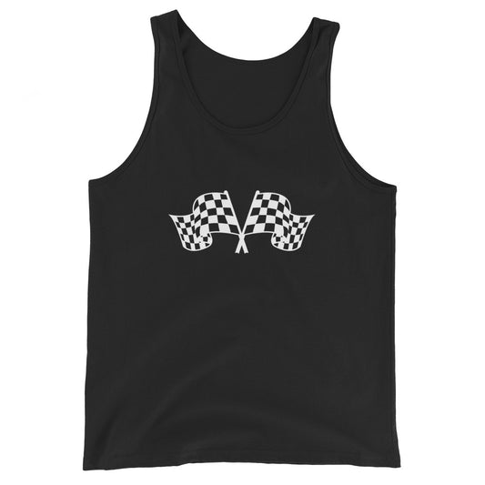 Racing Flags - Unisex Tank Top ~ Sharon Dawn Collection