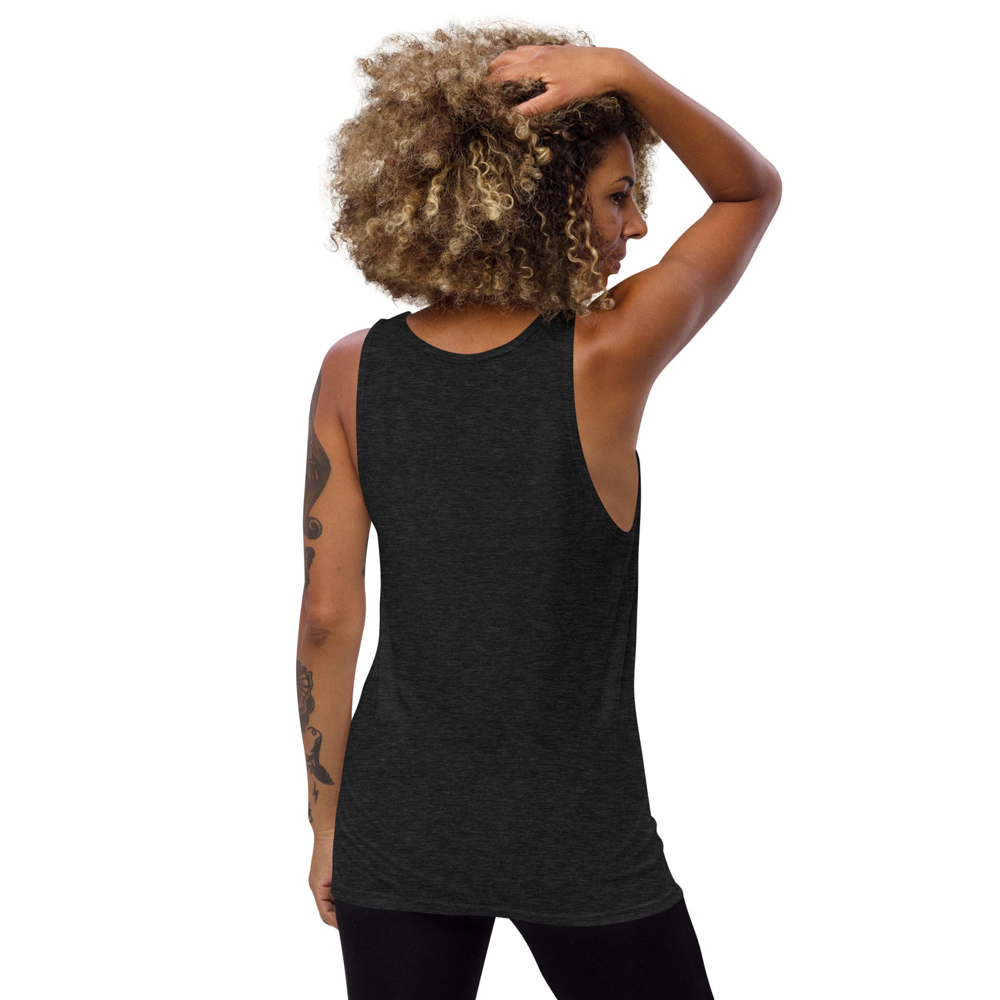 Purple Flowers - Unisex Tank Top ~ Sharon Dawn Collection