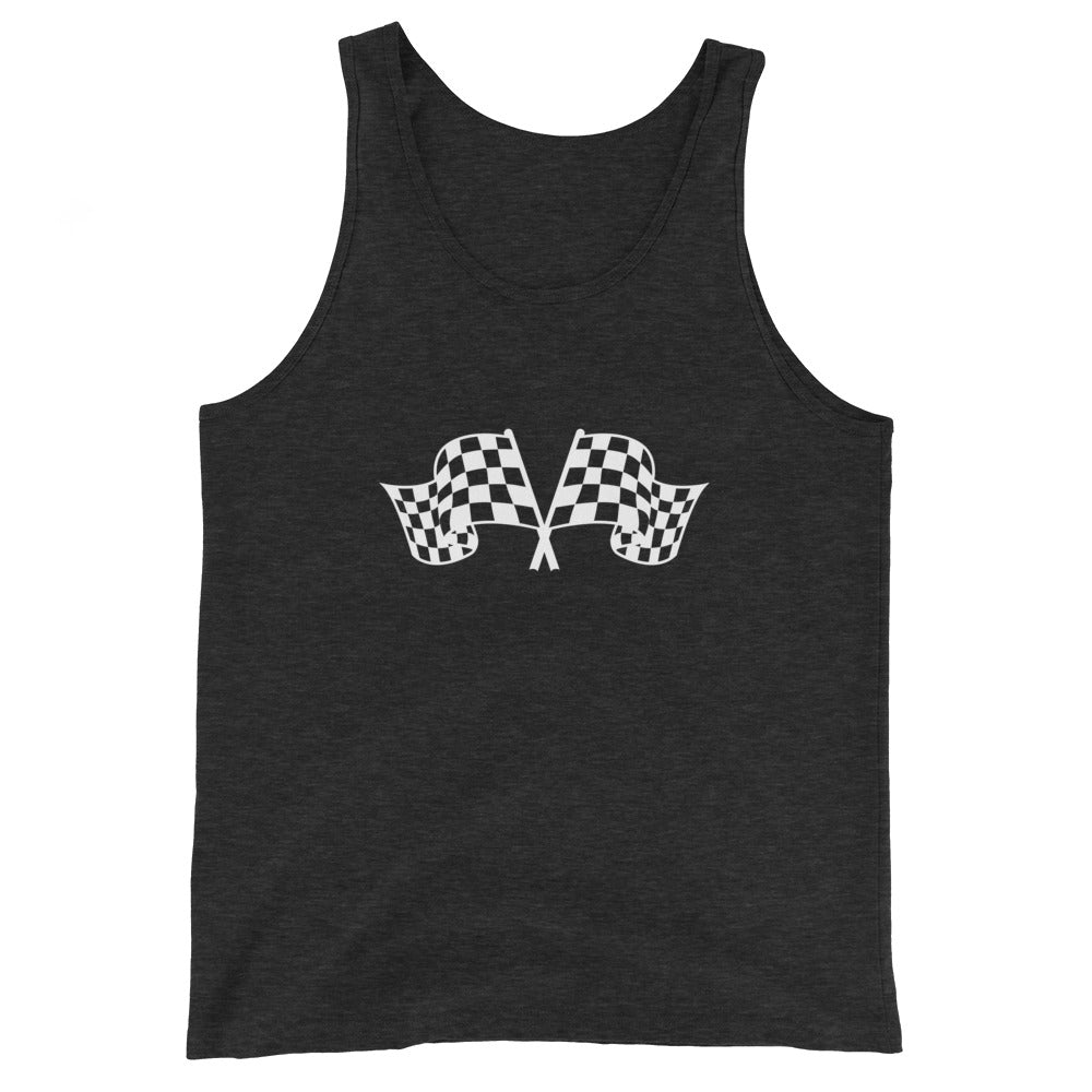 Racing Flags - Unisex Tank Top ~ Sharon Dawn Collection