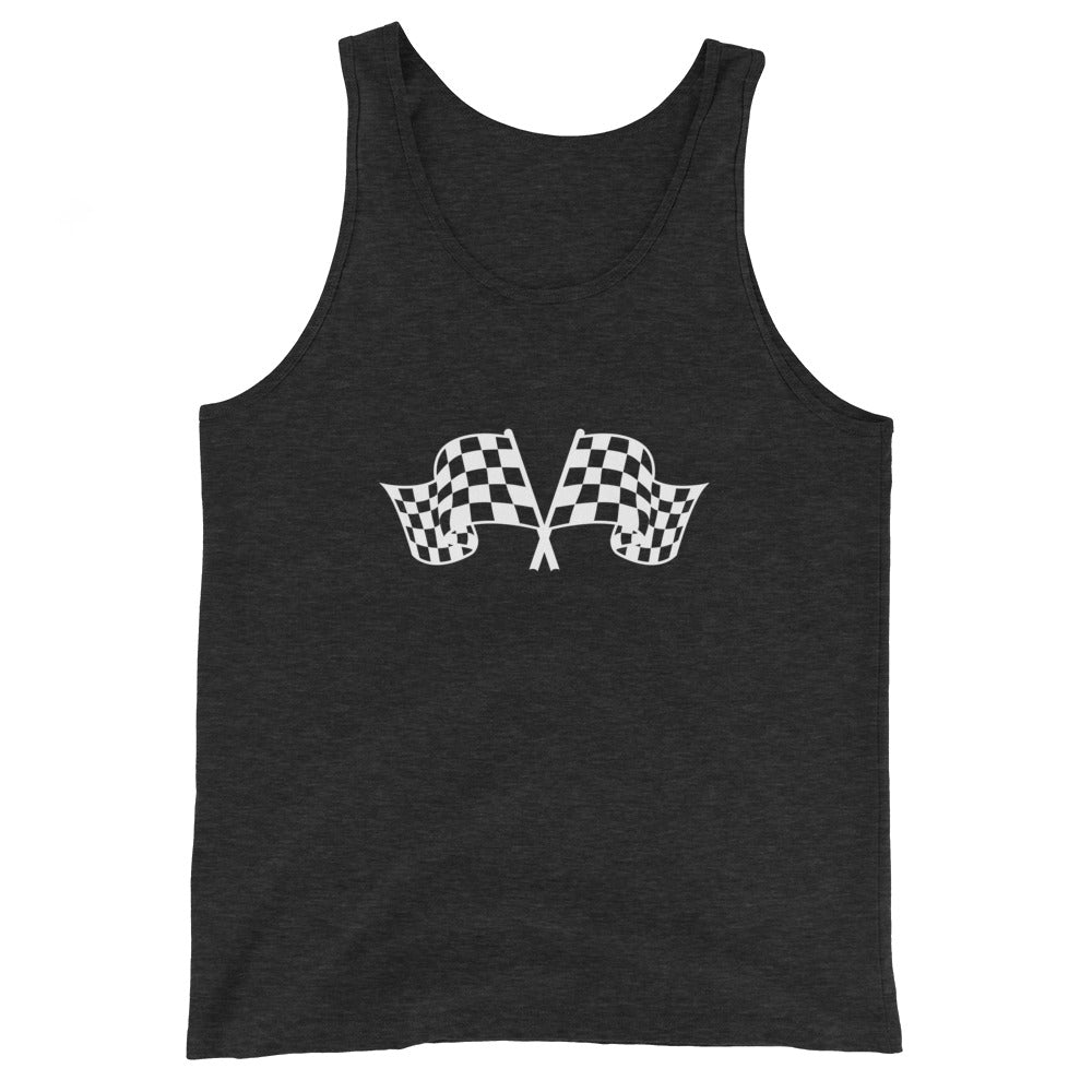 Racing Flags - Unisex Tank Top ~ Sharon Dawn Collection
