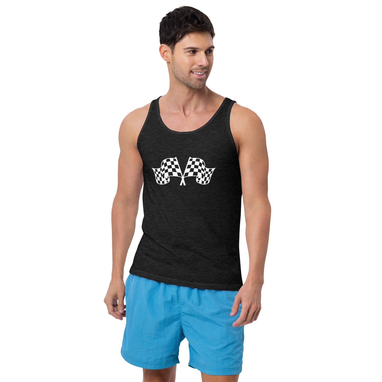 Racing Flags - Unisex Tank Top ~ Sharon Dawn Collection