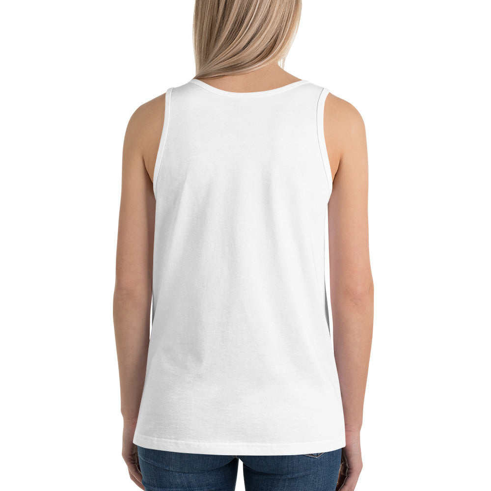 Purple Flowers - Unisex Tank Top ~ Sharon Dawn Collection