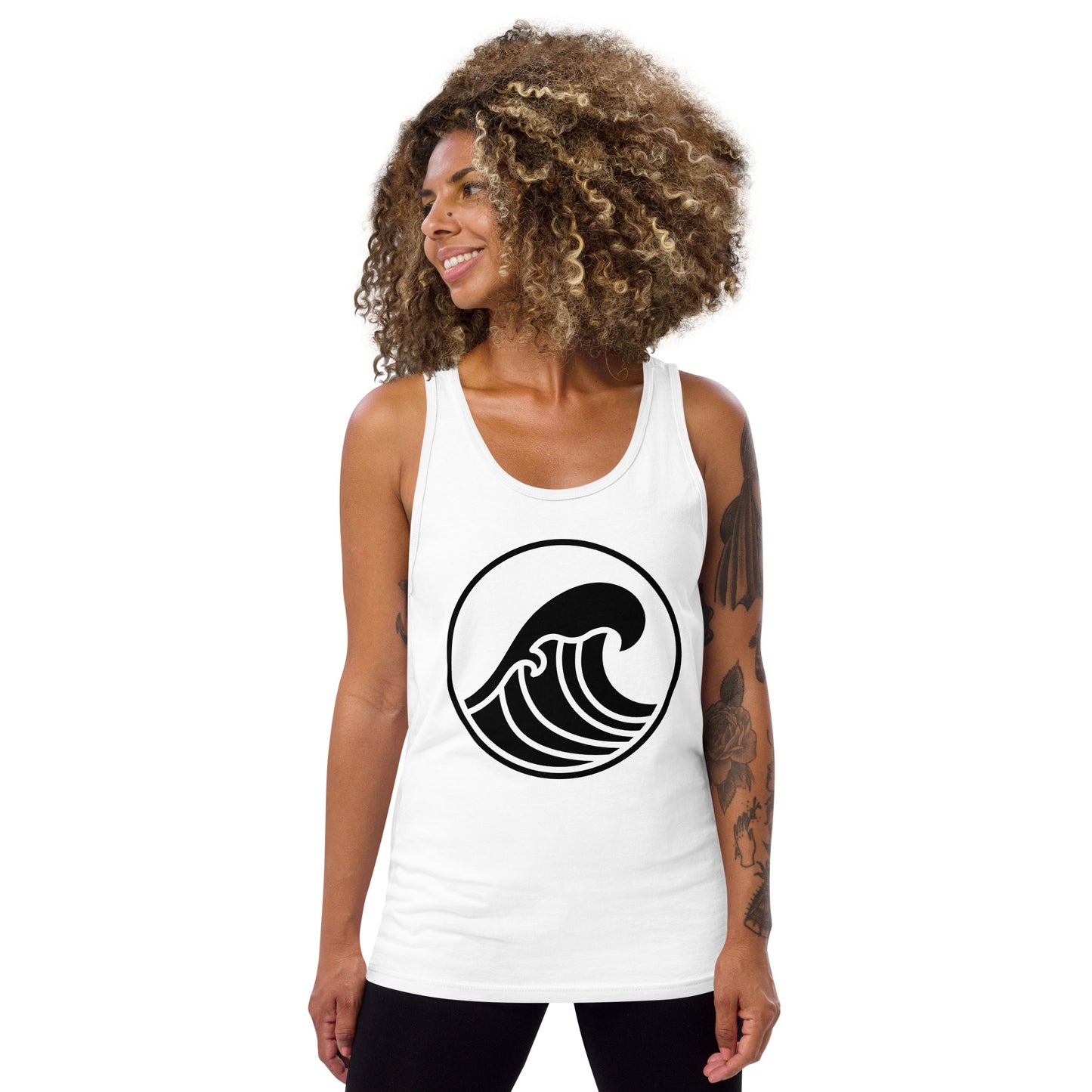 The Big Wave - Unisex Tank Top ~ Sharon Dawn Collection