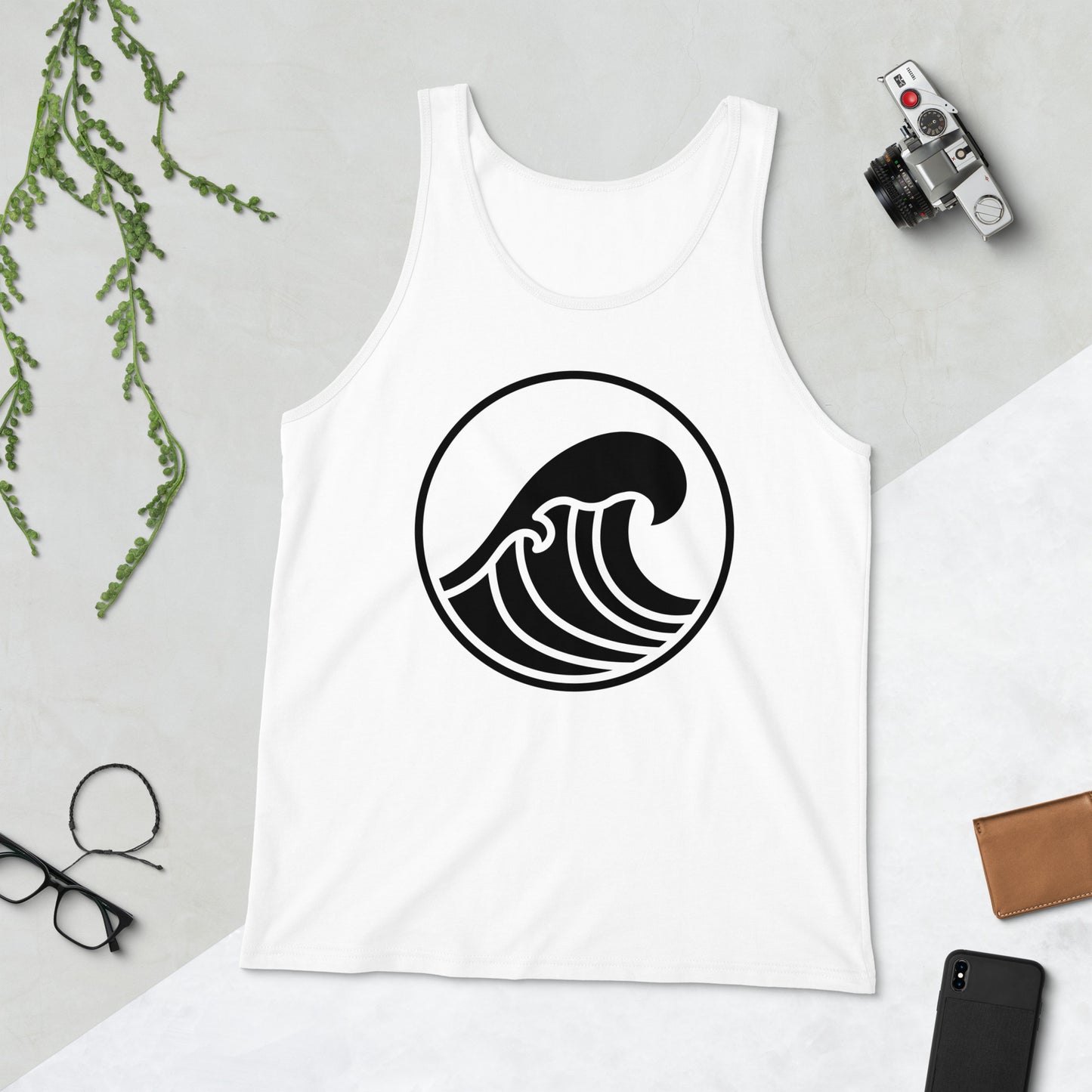 The Big Wave - Unisex Tank Top ~ Sharon Dawn Collection