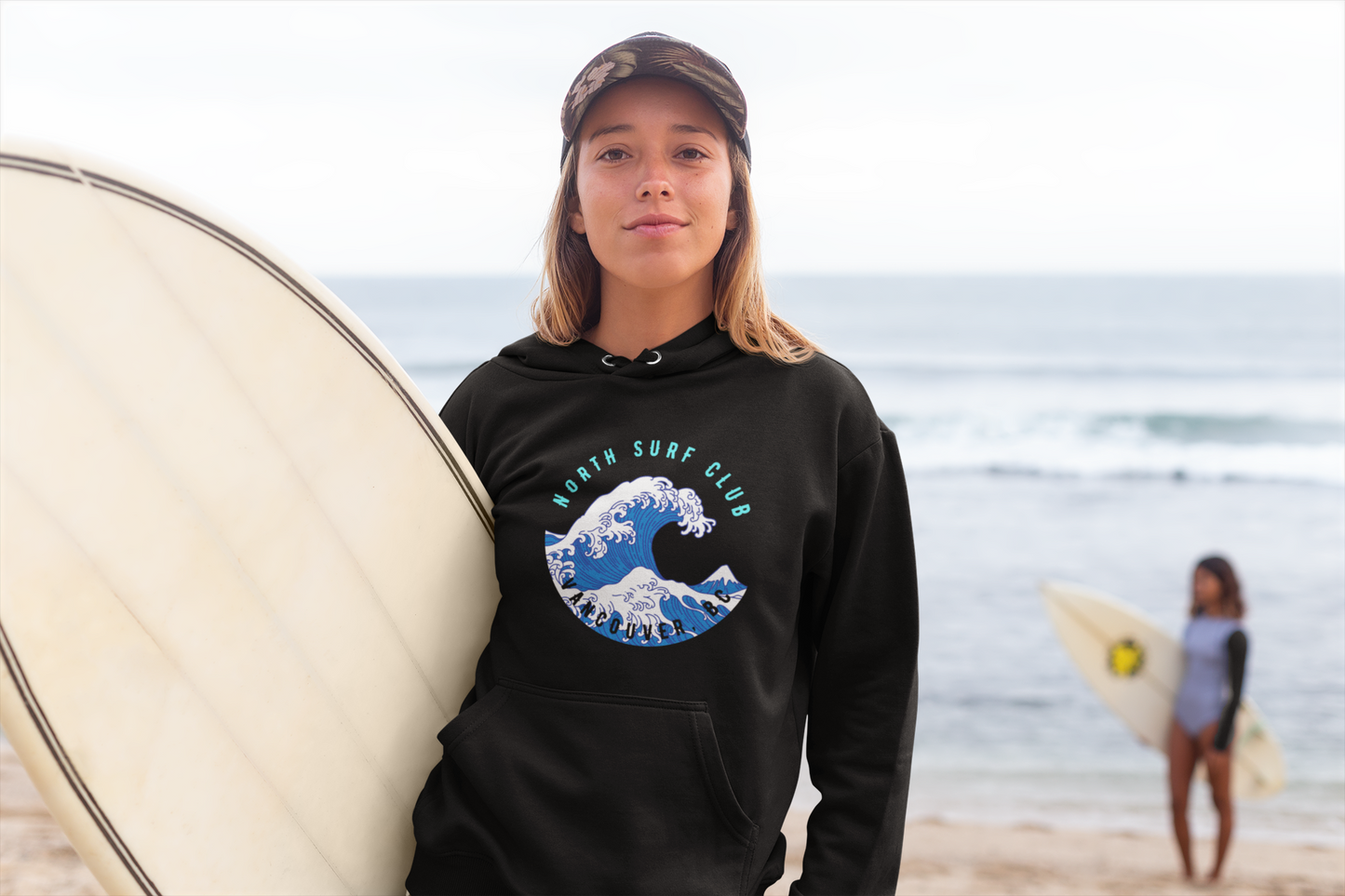 North Surf Club Vancouver BC - Unisex Hoodie ~ Sharon Dawn Collection