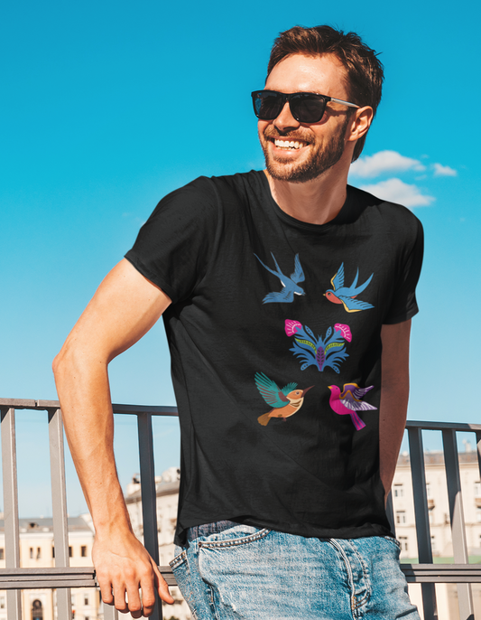 Birds of a Feather - Men's classic tee (100% Cotton) ~ Sharon Dawn Collection (Sale Price: $44.20 CAD)