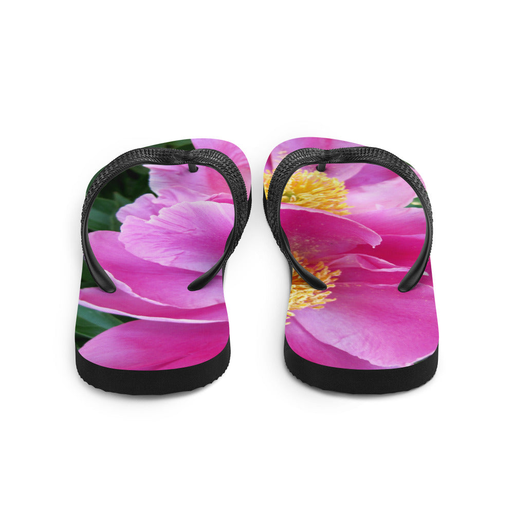 Pink Flower - Flip-Flops ~ Sharon Dawn Collection
