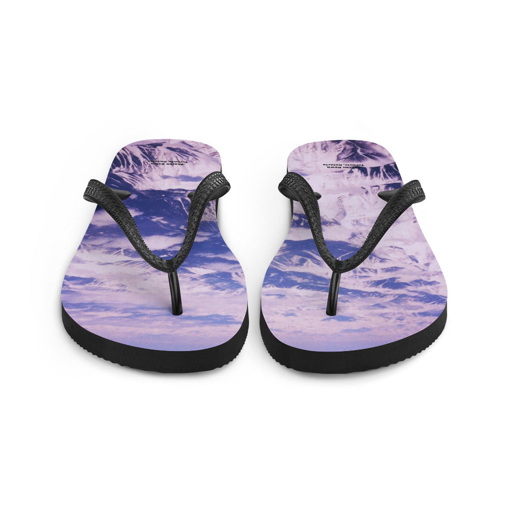 Rocky Mountains - Flip-Flops ~ Sharon Dawn Collection